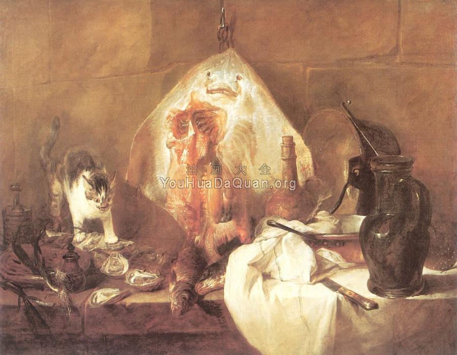 The Skate - 让·巴蒂斯特·西梅翁·夏尔丹